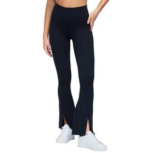 Wildfox Paxton Slit Flare Leg Pants, Small